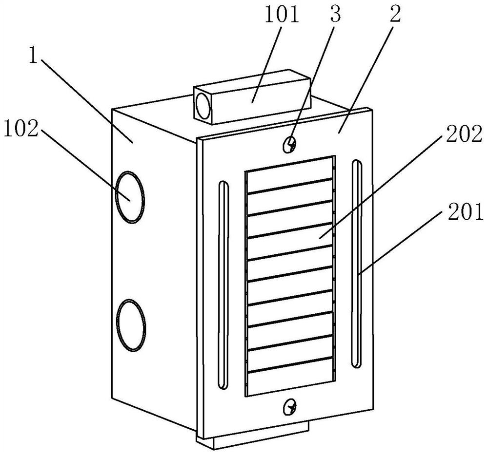 Adjustable electrical embedded box and installation and use method thereof