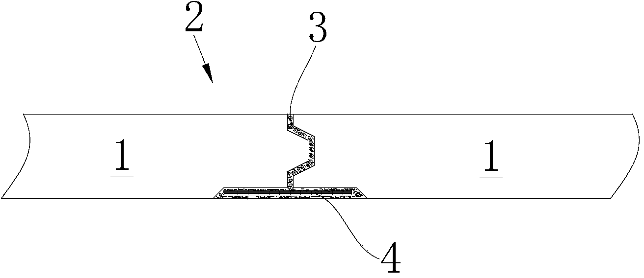 Thin wallboard and composite wall thereof