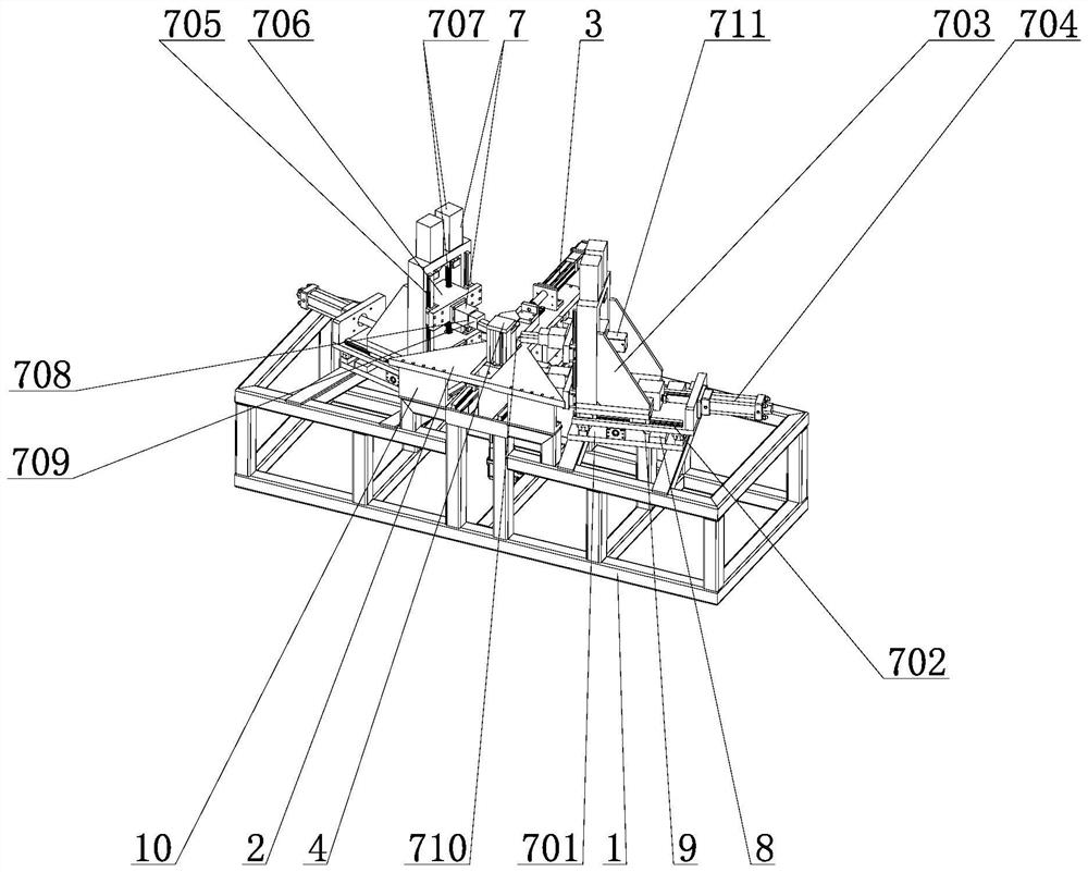 Full-automatic numerical control corner splicing machine and corner splicing method thereof