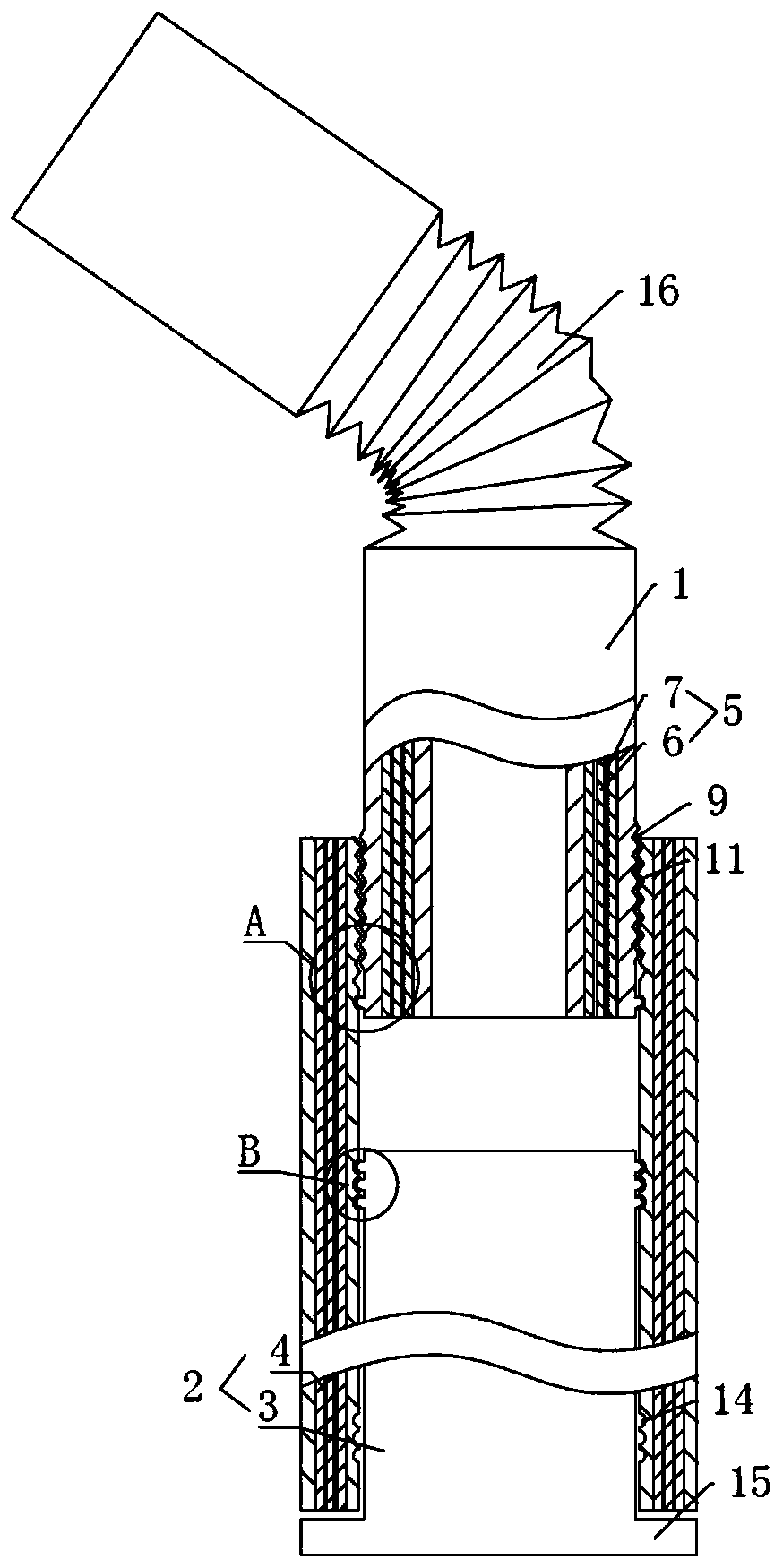 Preparation method of disposable laminated regenerated cellulose membrane straws