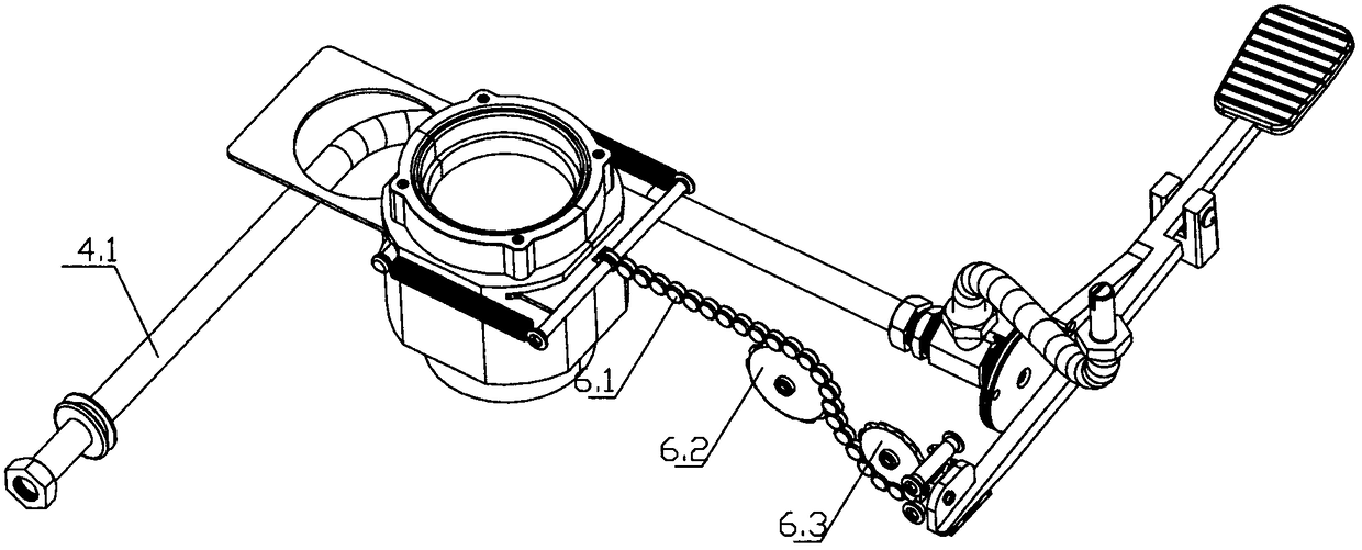 toilet drainage device