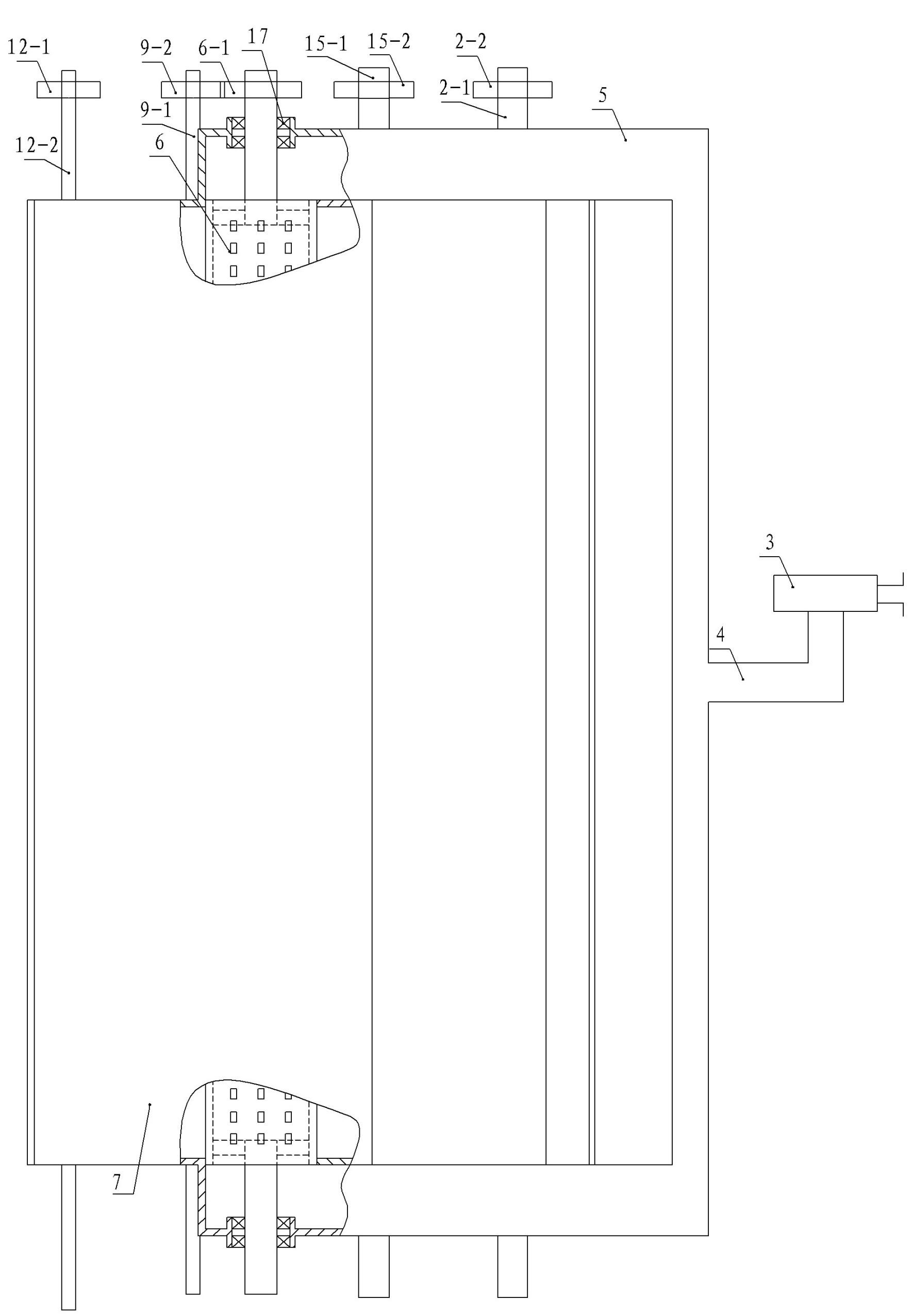 Device for cleaning profile fibers of negative-pressure seed cotton