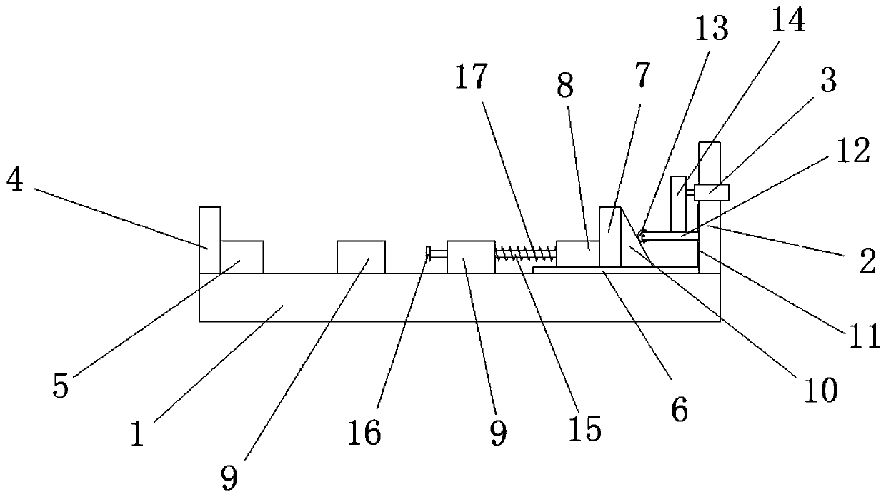 Convenient and rapid type semiautomatic strip buckling device