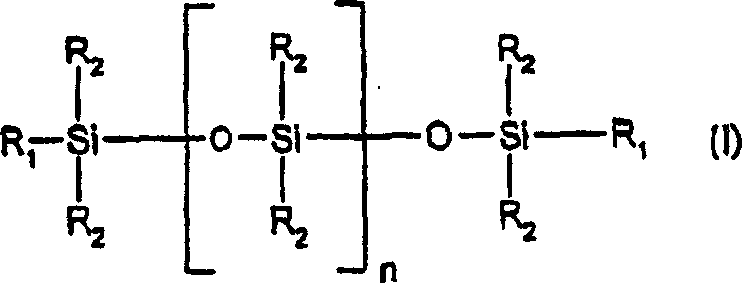 Cosmetic composition contg. vinyl polydimethyl siloxanes/polydimethyl siloxane copolymer and conditioner and its use