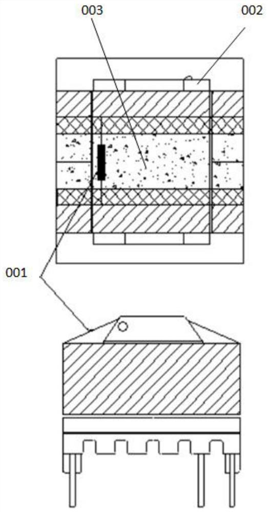 Method for welding non-melt-through insulating layer on outer-ring copper foil of transformer