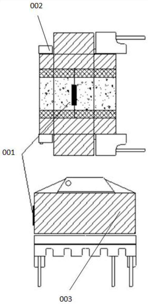 Method for welding non-melt-through insulating layer on outer-ring copper foil of transformer