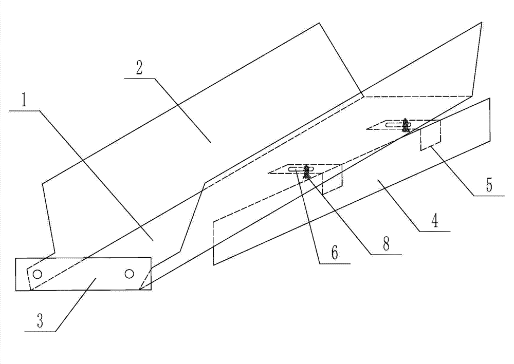 Wind blocking board in heat preservation box