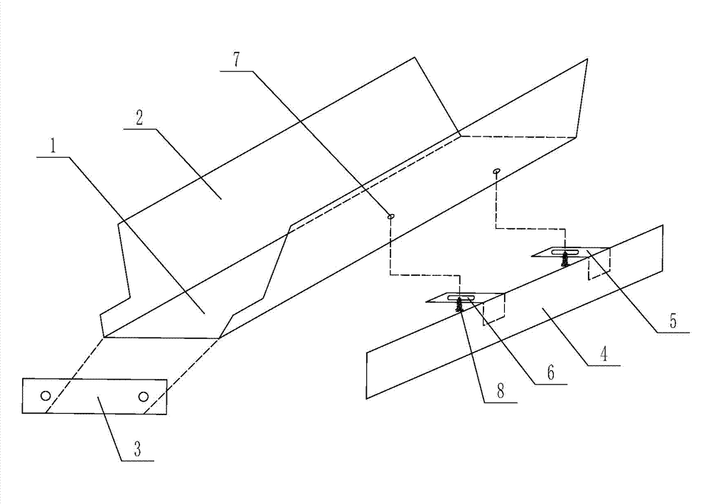 Wind blocking board in heat preservation box