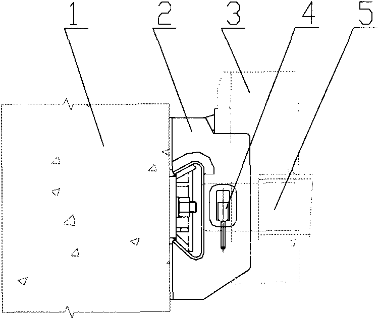Novel shiftable through-wall (or embedded) type double-point adhering device