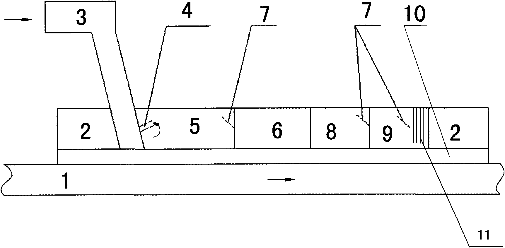 Method of dust removal for coke transportation system