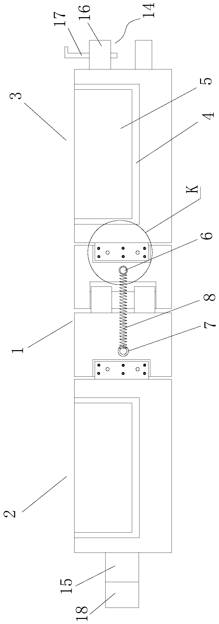 Structure for pressing buckle