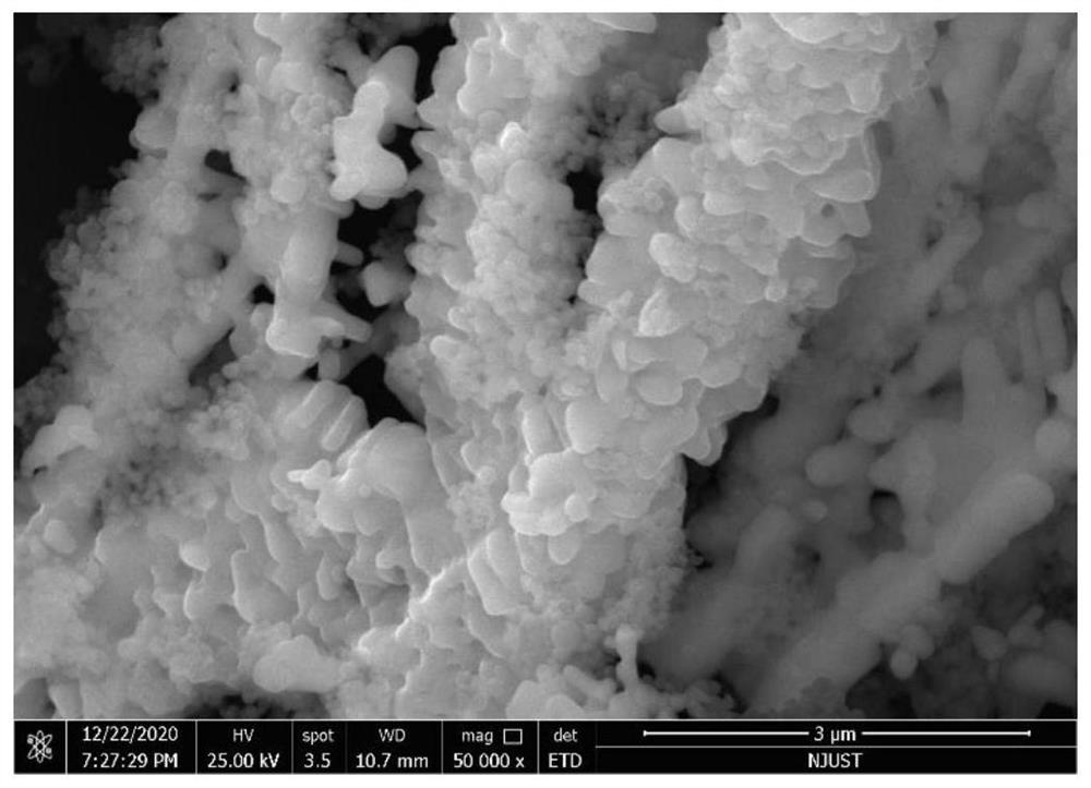 Method for preparing nano aluminum/porous copper oxide nano thermite through P4VP self-assembly