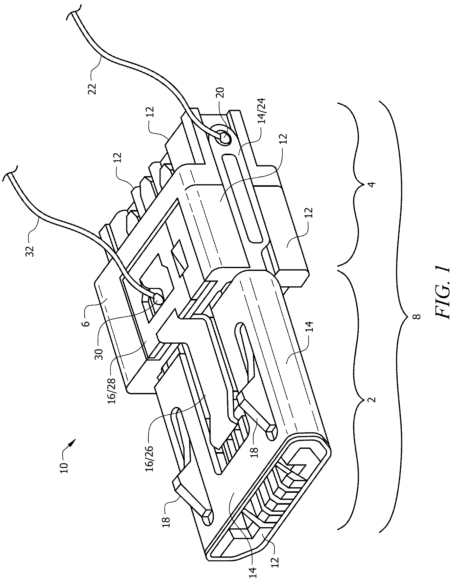 Communication connector with analog coupling circuit