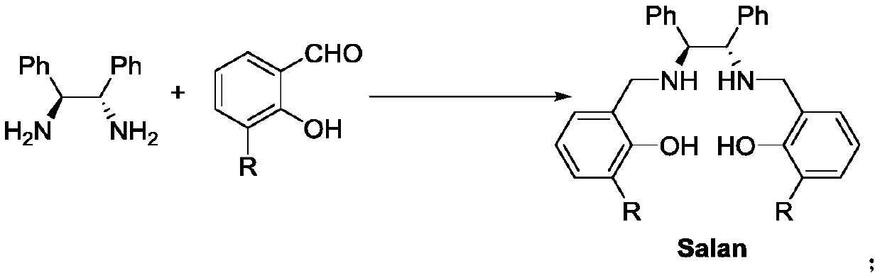 Salan ligand, metal-Salan complex and preparation method of chiral alpha-hydroxy-beta-keto ester compound