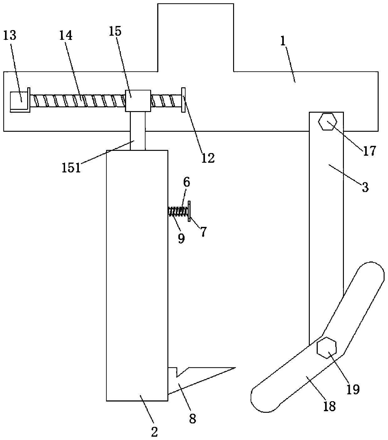 A clamping mechanism for industrial robots