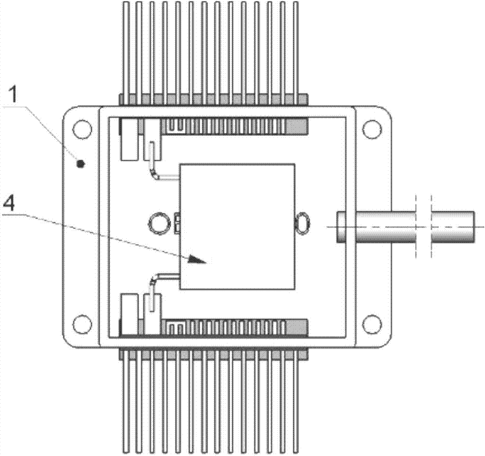 Simple method for packaging and assembling non-refrigeration infrared detector TEC