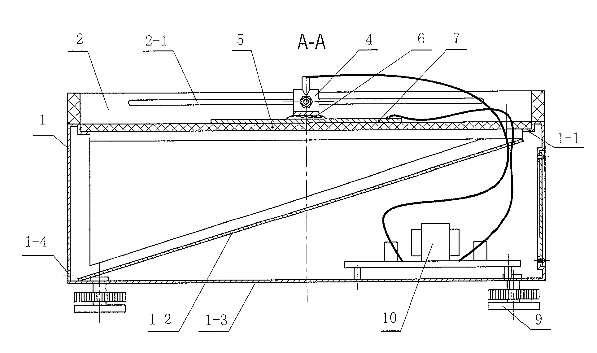 Method and device for colouring metal index tag through electrophoresis