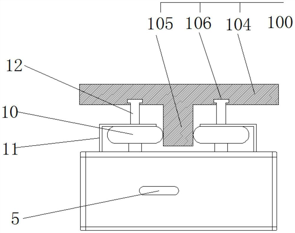 A self-moving germicidal lamp for bathroom