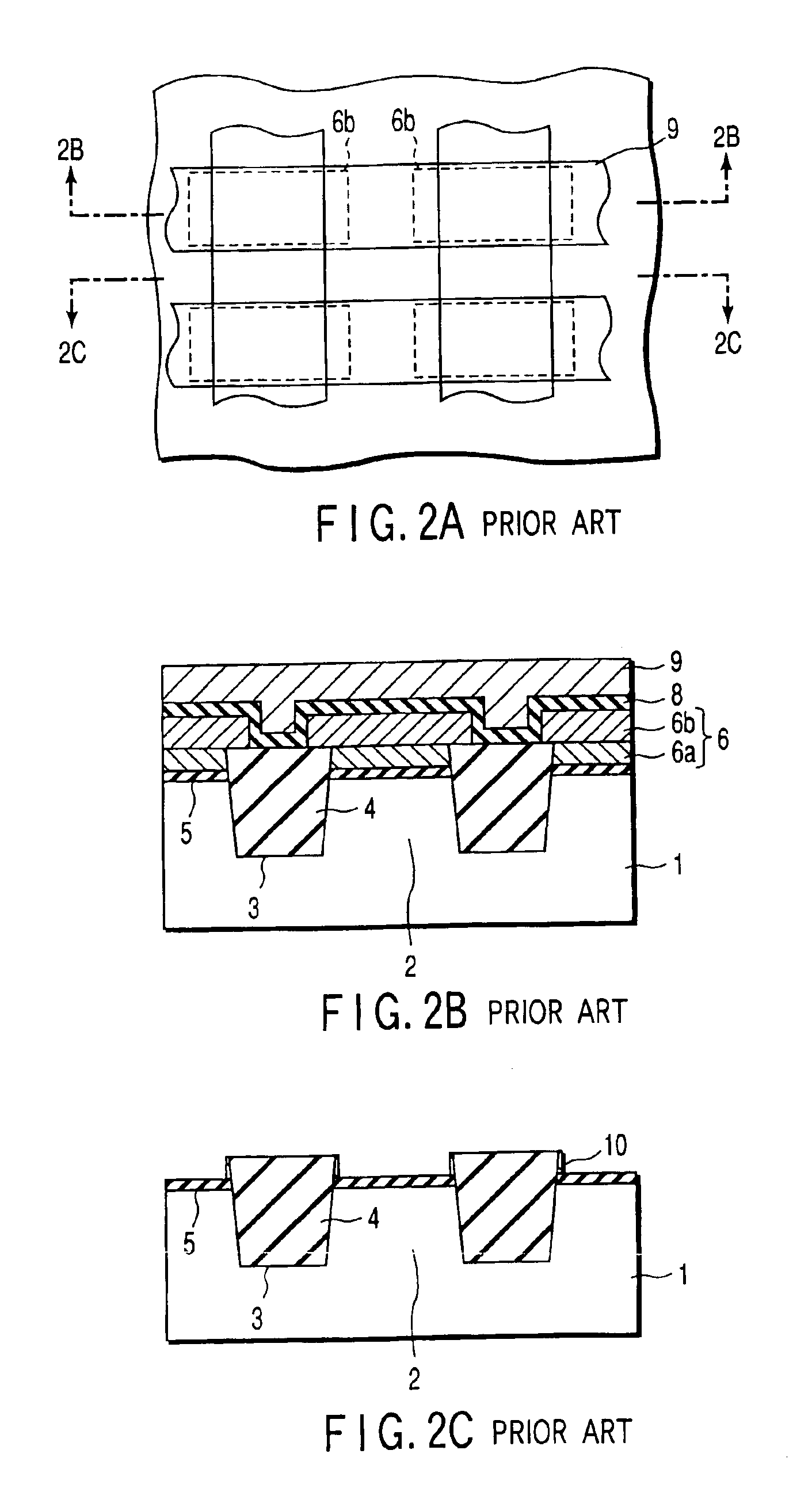 Method of manufacturing semiconductor device using STI technique