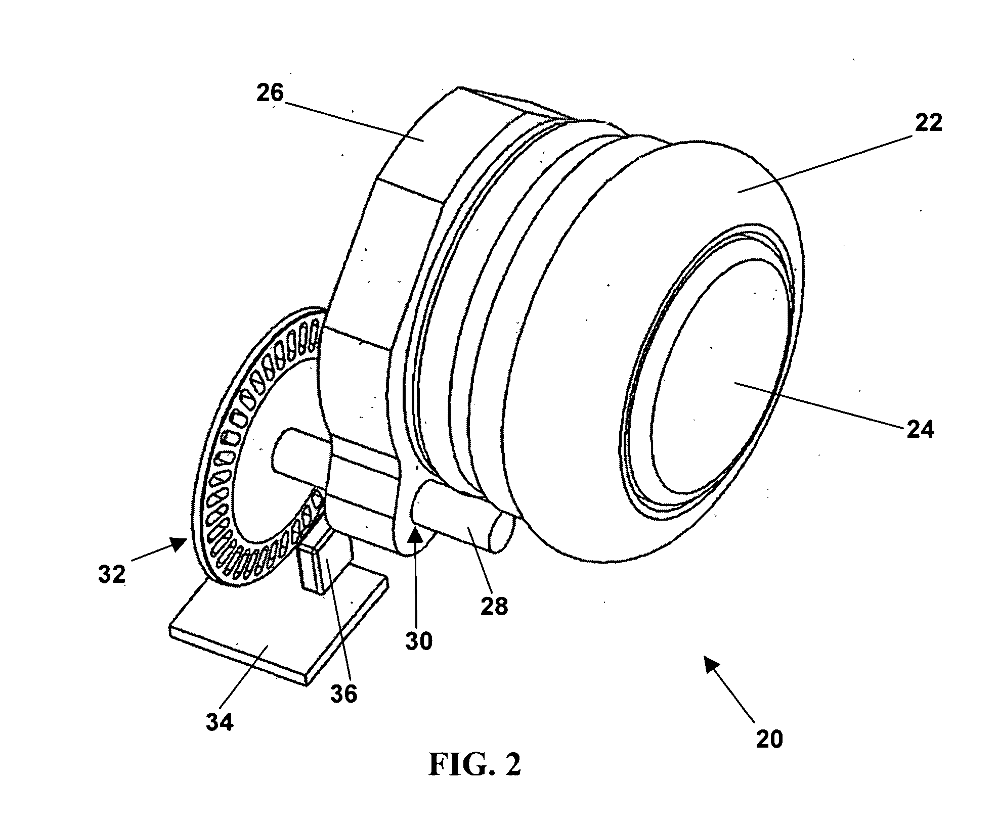 Input device including a scroll wheel assembly for manipulating an image in multiple directions