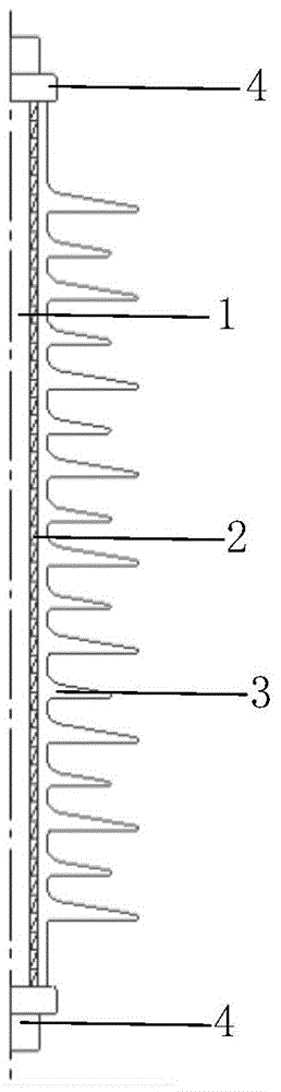 A Composite Insulator with Built-in Capacitive Equalizing Screen