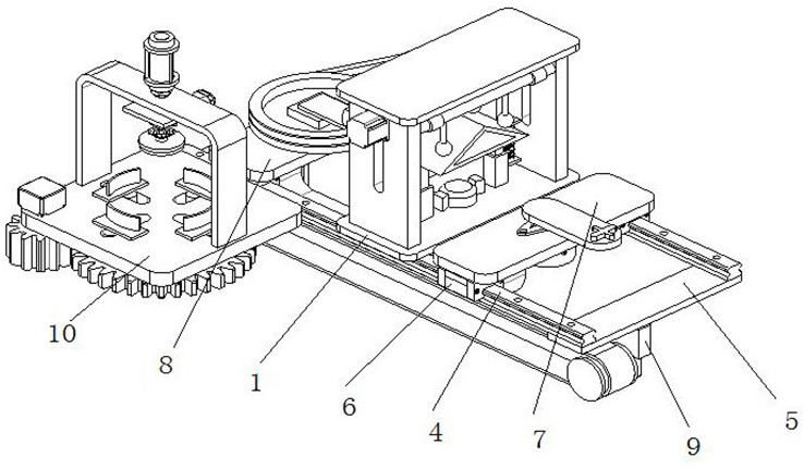 A commutator riveting reinforcement ring equipment