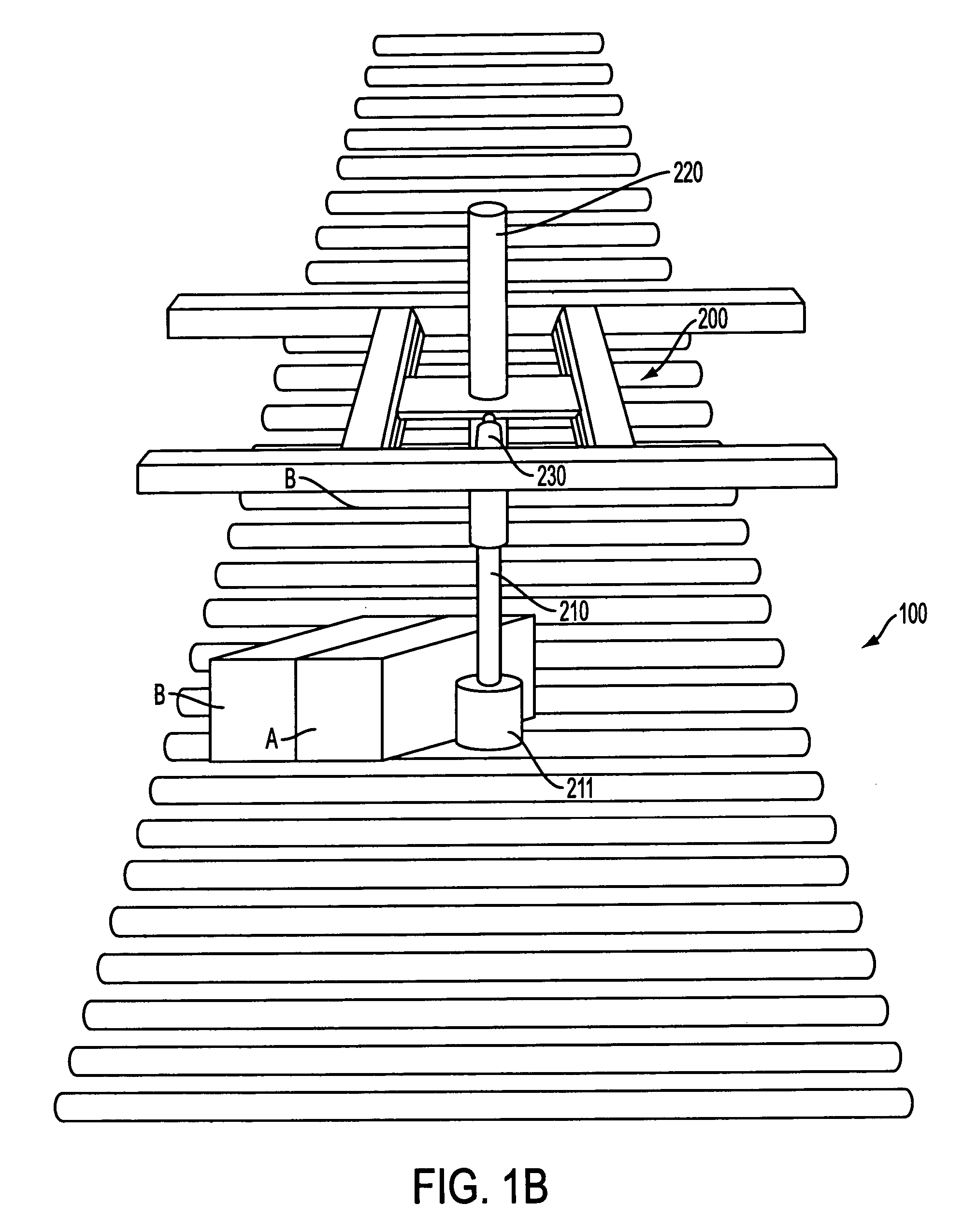 Case turning apparatus and method for a palletizer