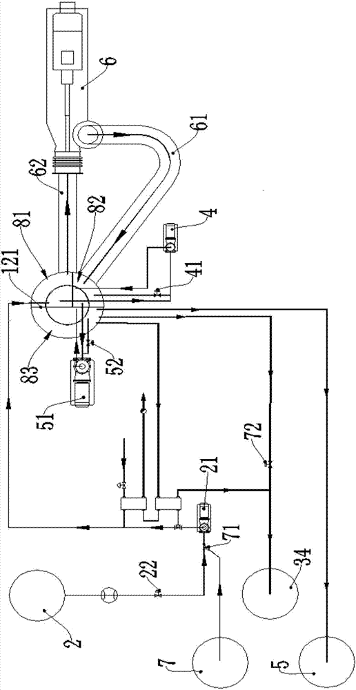 Isothermal dual-effect concentration unit and concentration method thereof