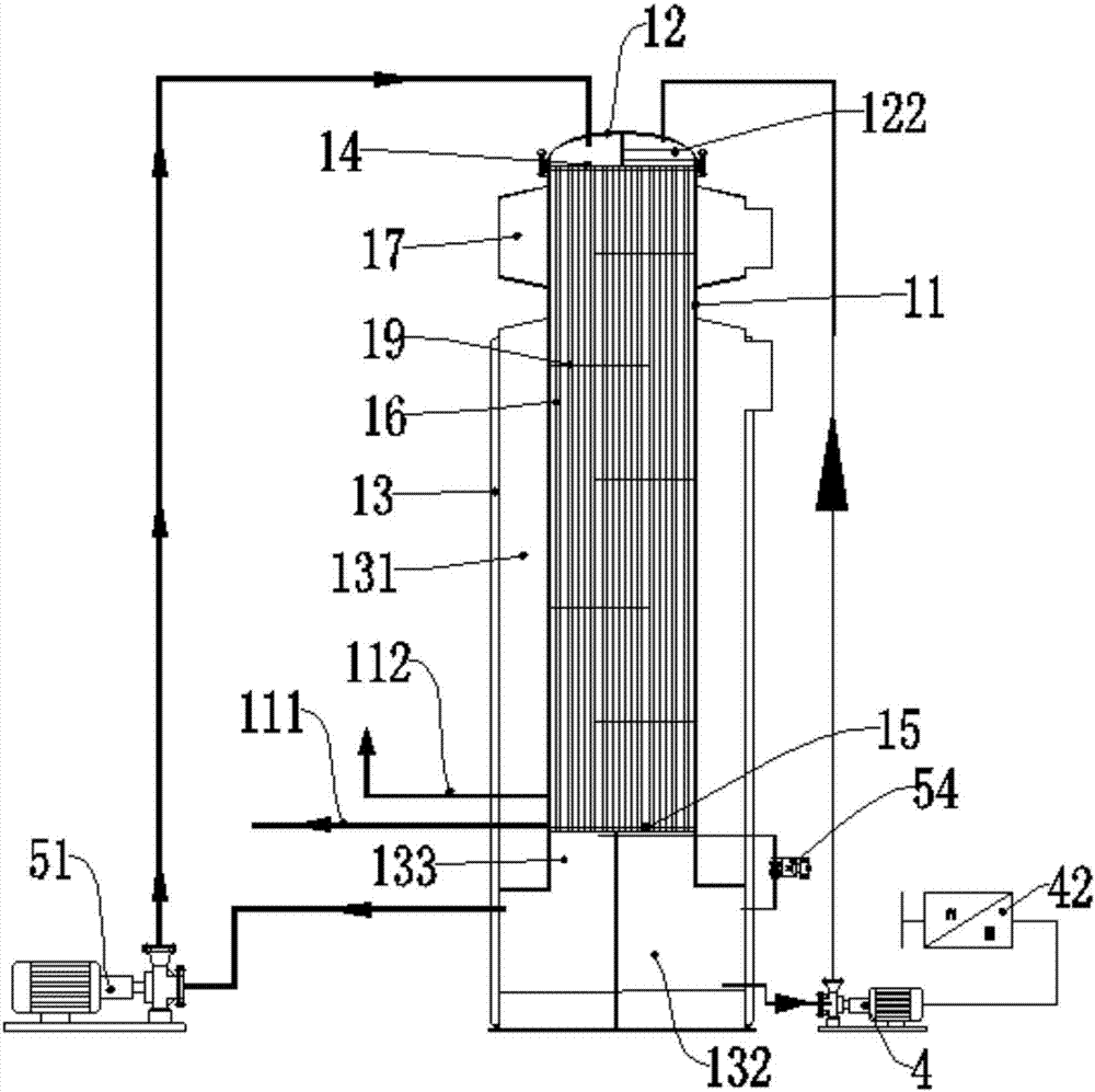 Isothermal dual-effect concentration unit and concentration method thereof