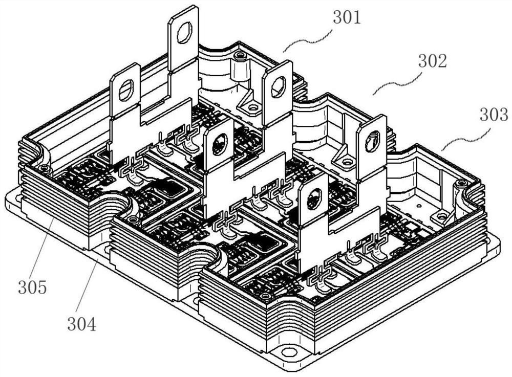 Busbar terminal and IGBT power module