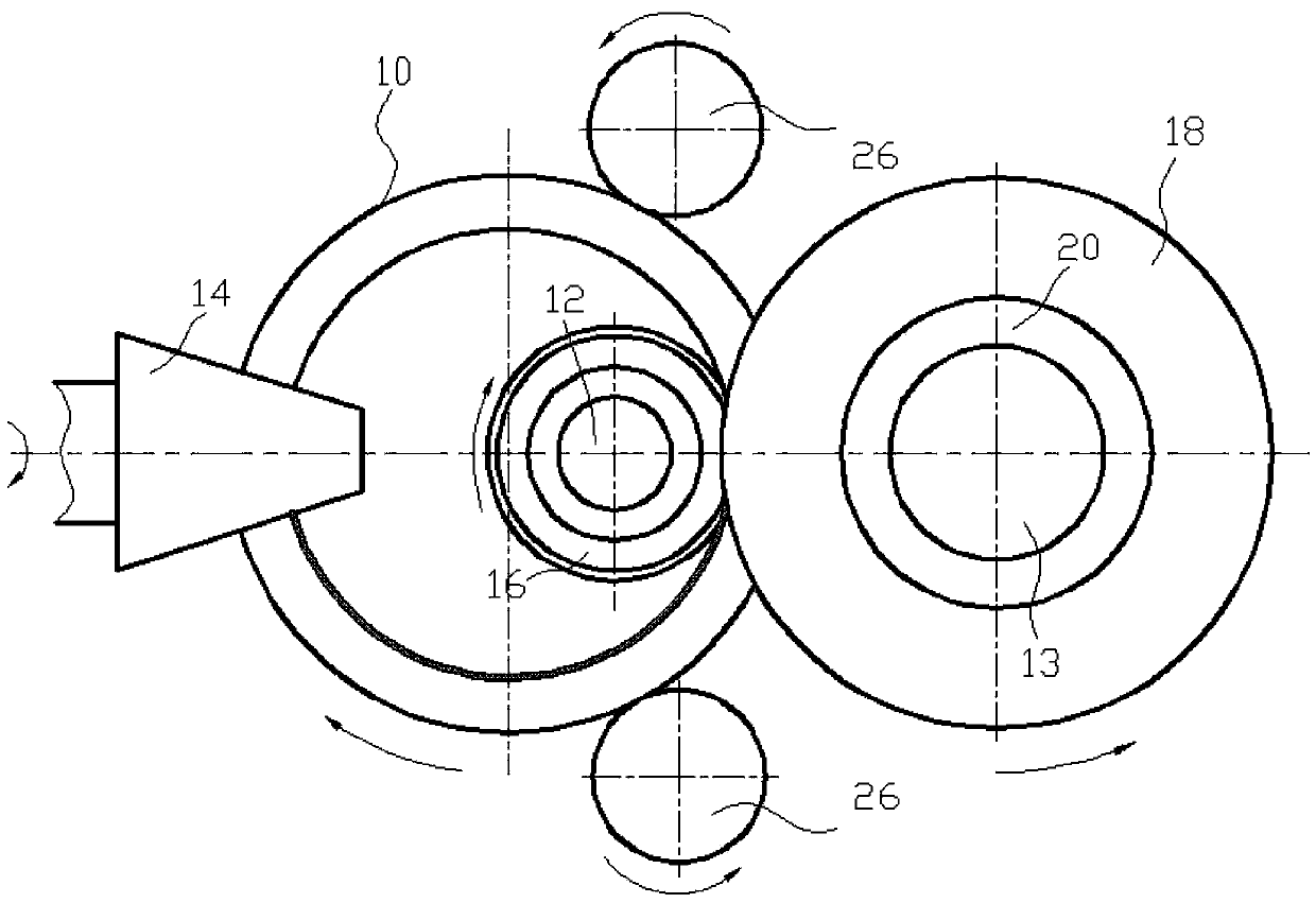 Roll-forming method of GH4648 high temperature alloy complex deformed section ring unit