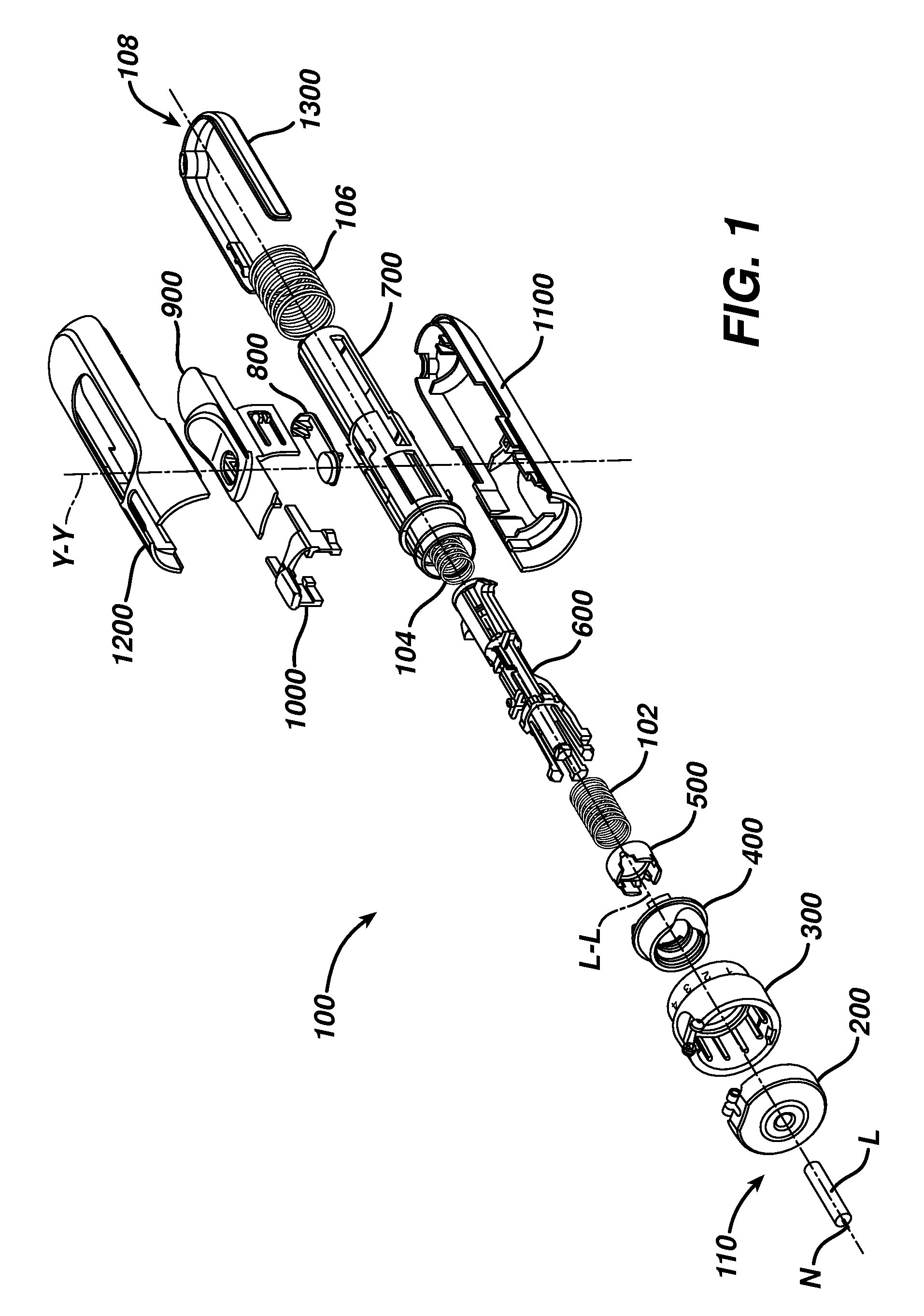 Prime and fire lancing device with contacting bias drive and method