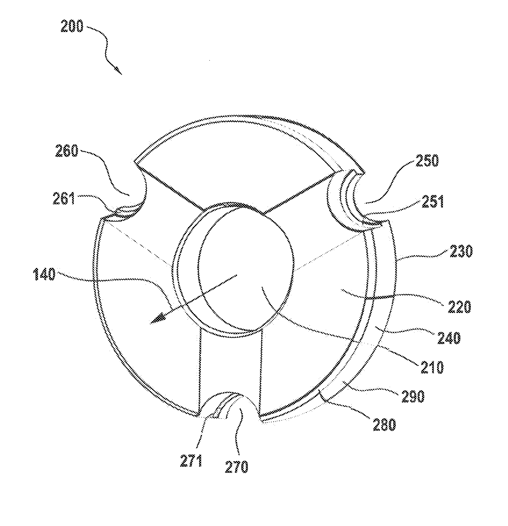 Liquid pump with axial thrust washer