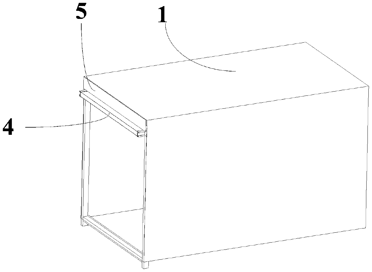 Rear-hatchback type sliding door device and carriage cargo van with the same