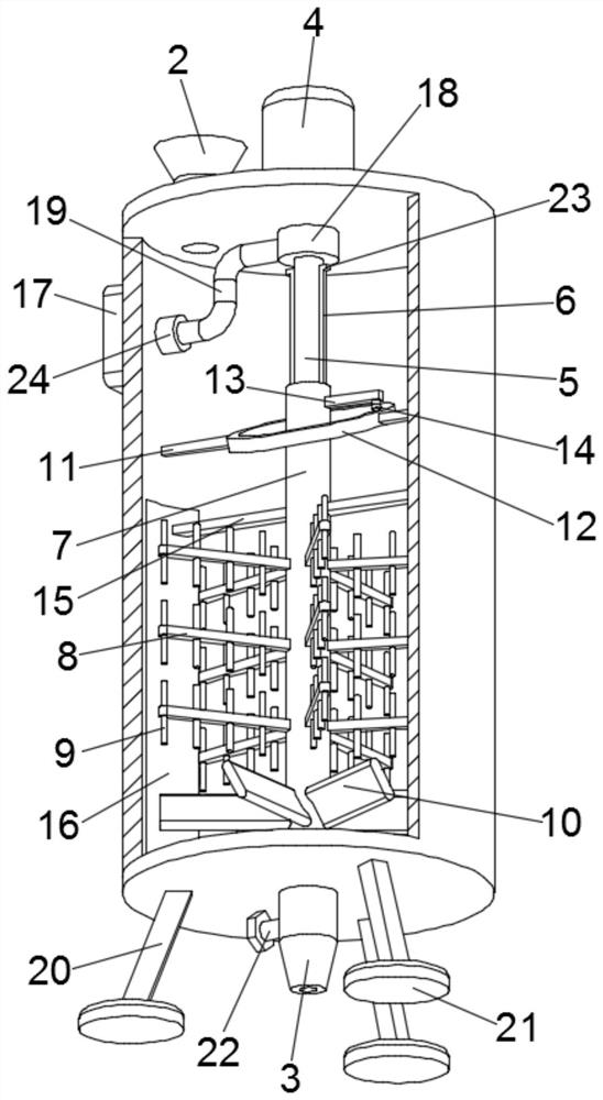 Essence extraction device for laundry detergent production