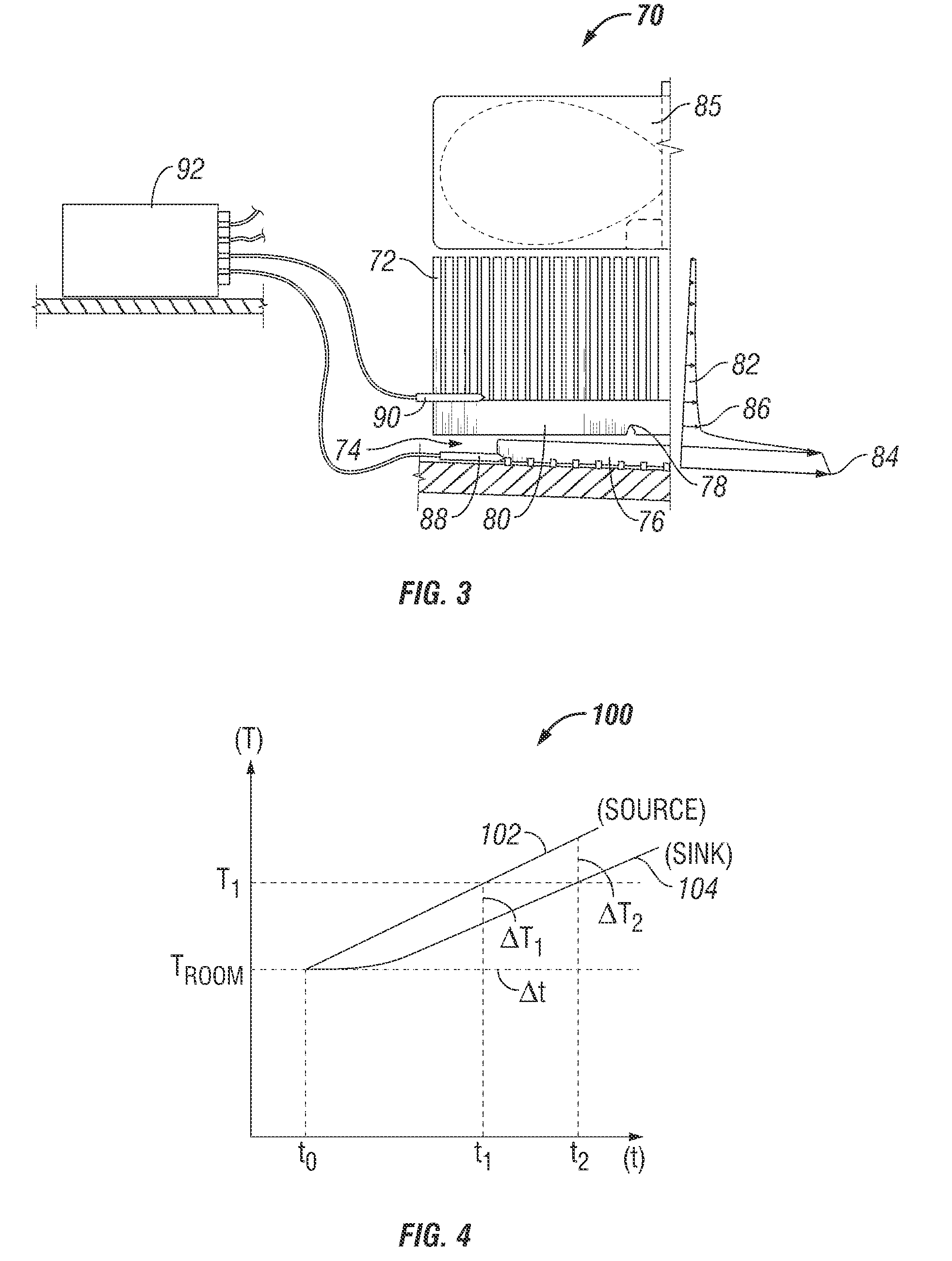 Method and apparatus for detecting heat sink faults