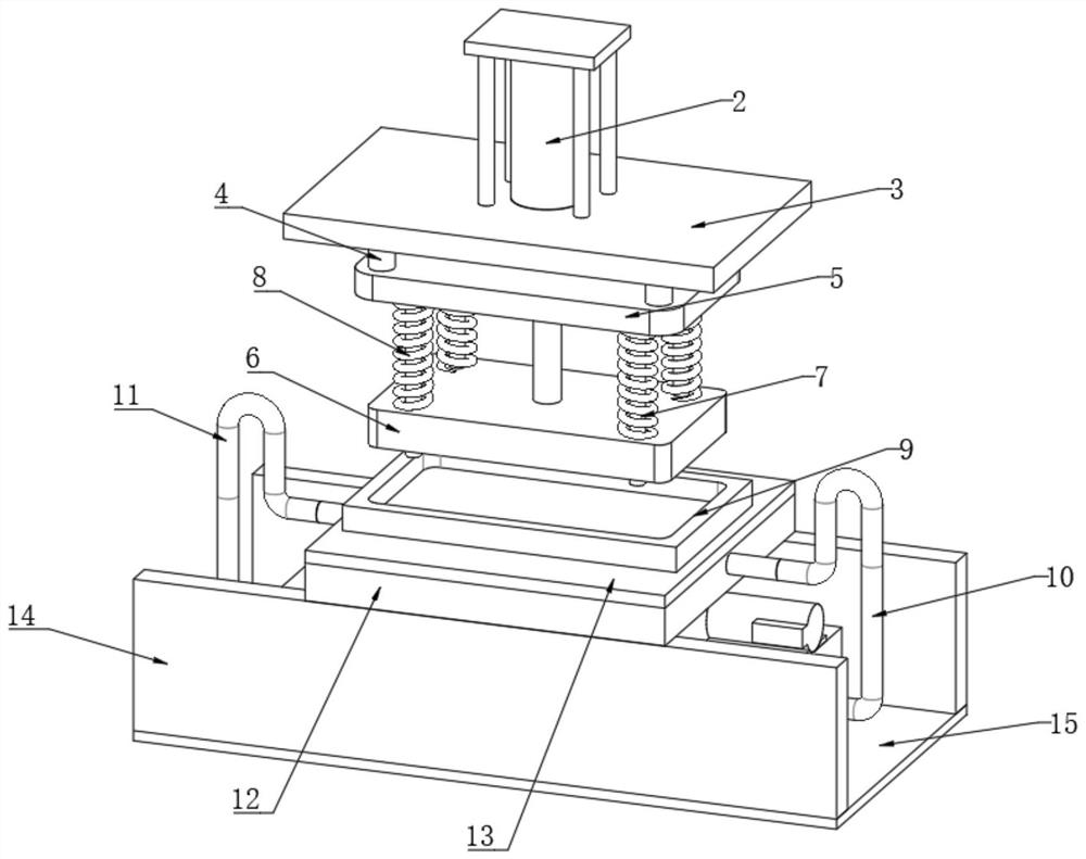 Injection mold for mobile phone shell production and processing