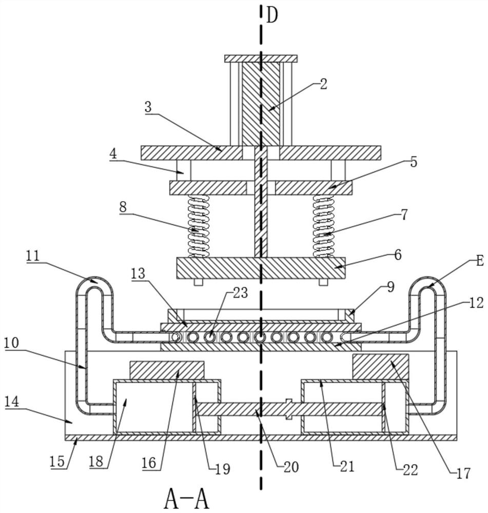 Injection mold for mobile phone shell production and processing