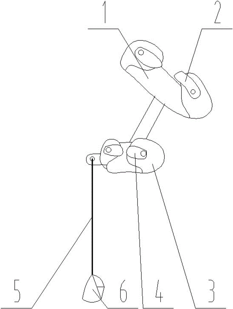 Knee-powered radian pulley-type foot drop and hemiplegic gait orthosis