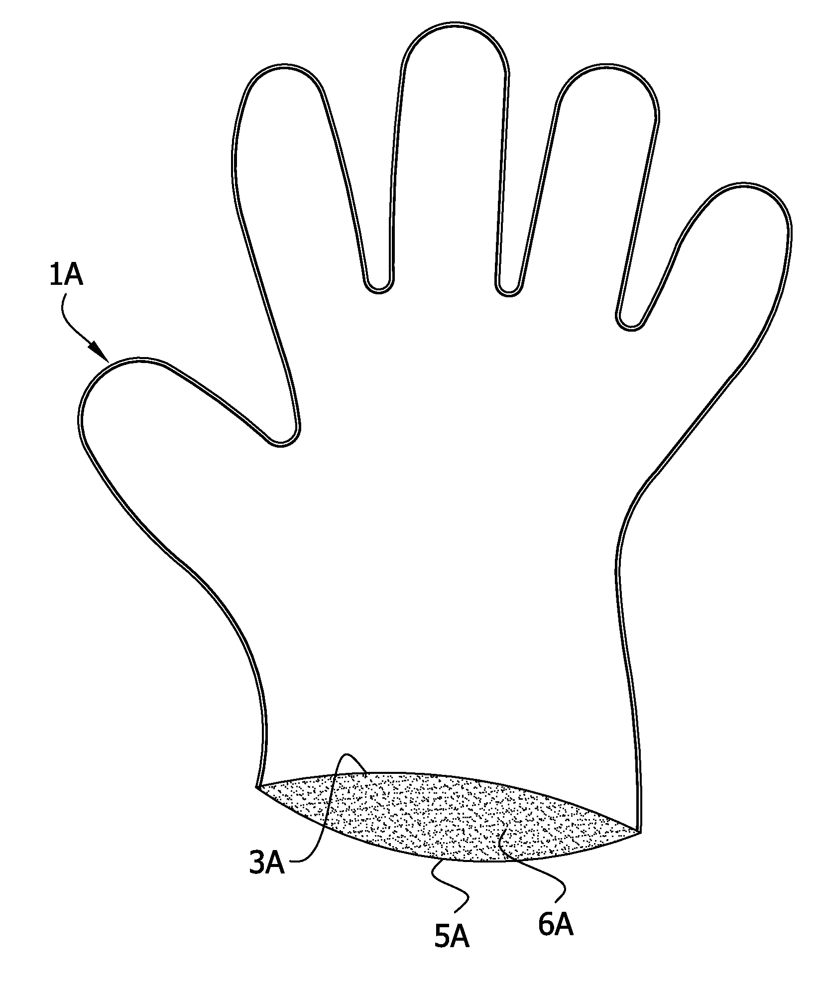 Disposable gloves and glove material compositions
