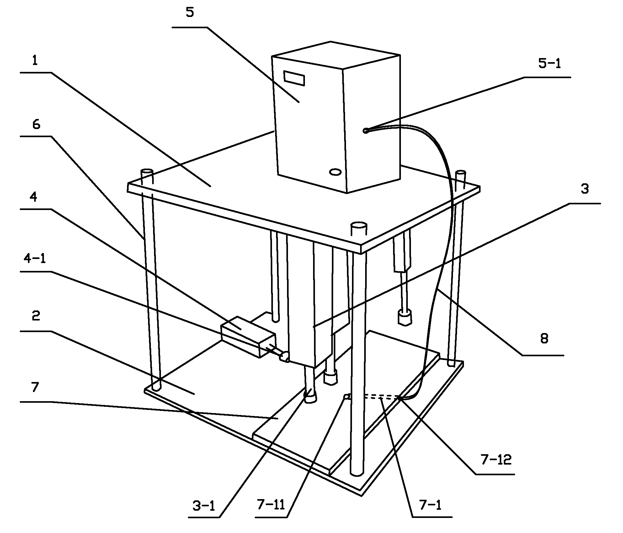 Dry leak testing machine