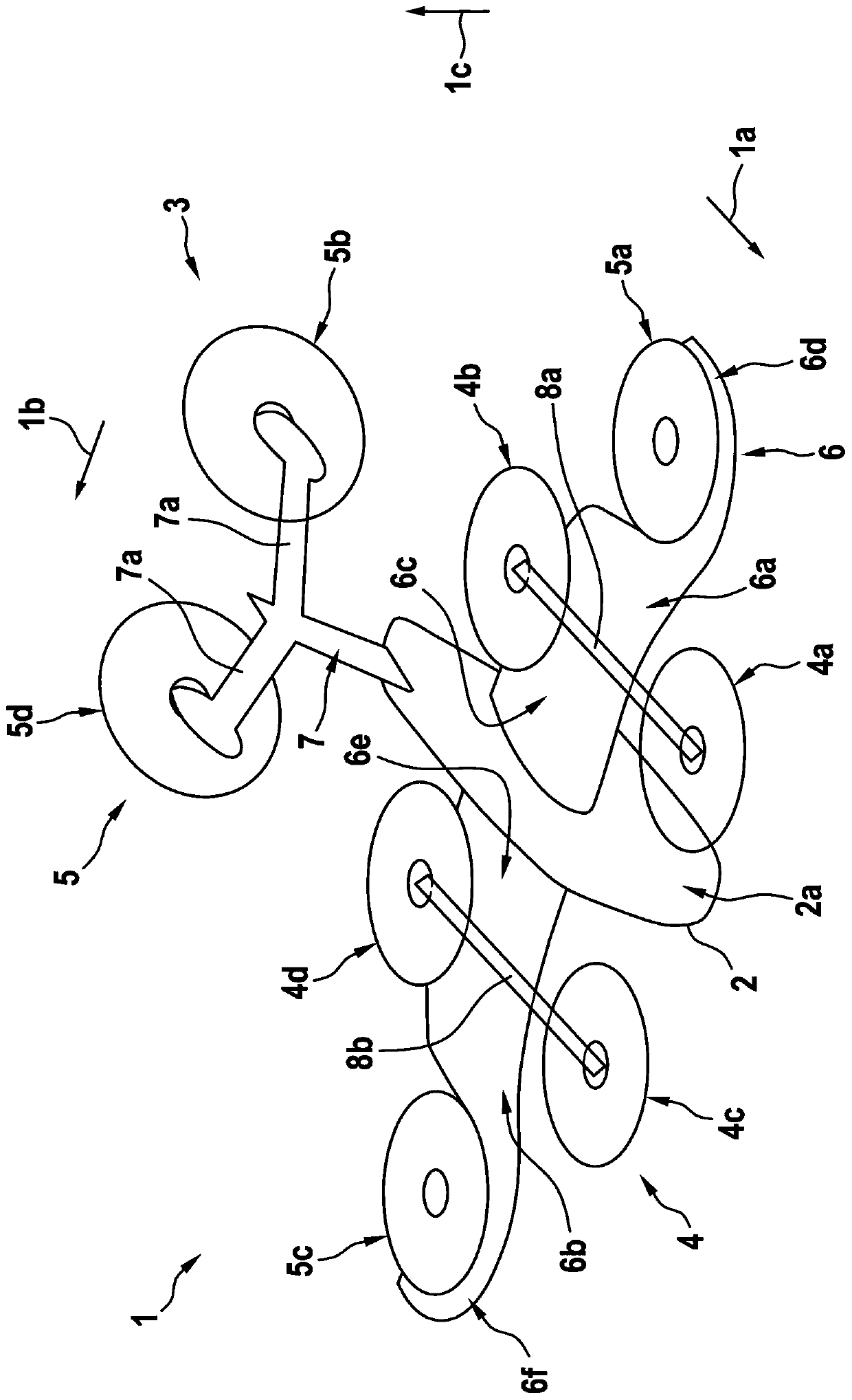 A vertical take-off and landing multirotor aircraft with at least eight thrust producing units