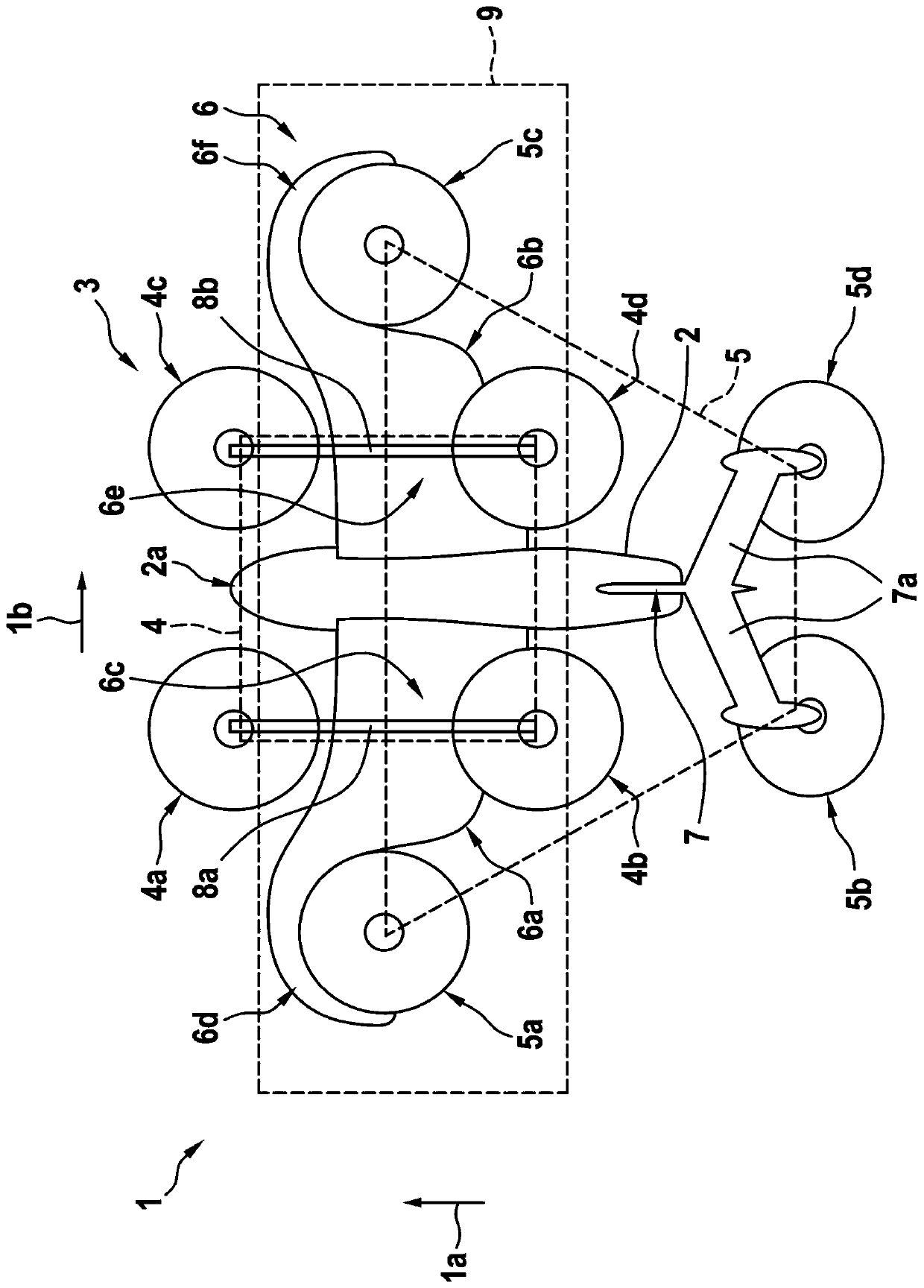 A vertical take-off and landing multirotor aircraft with at least eight thrust producing units