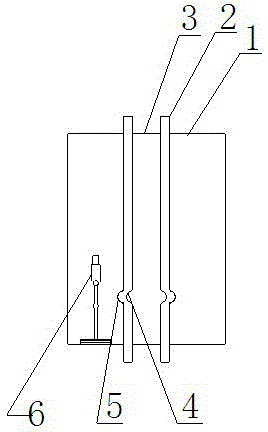 A fuel filler molding method and preparation device used in two-piece blow molding process
