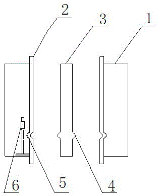 A fuel filler molding method and preparation device used in two-piece blow molding process