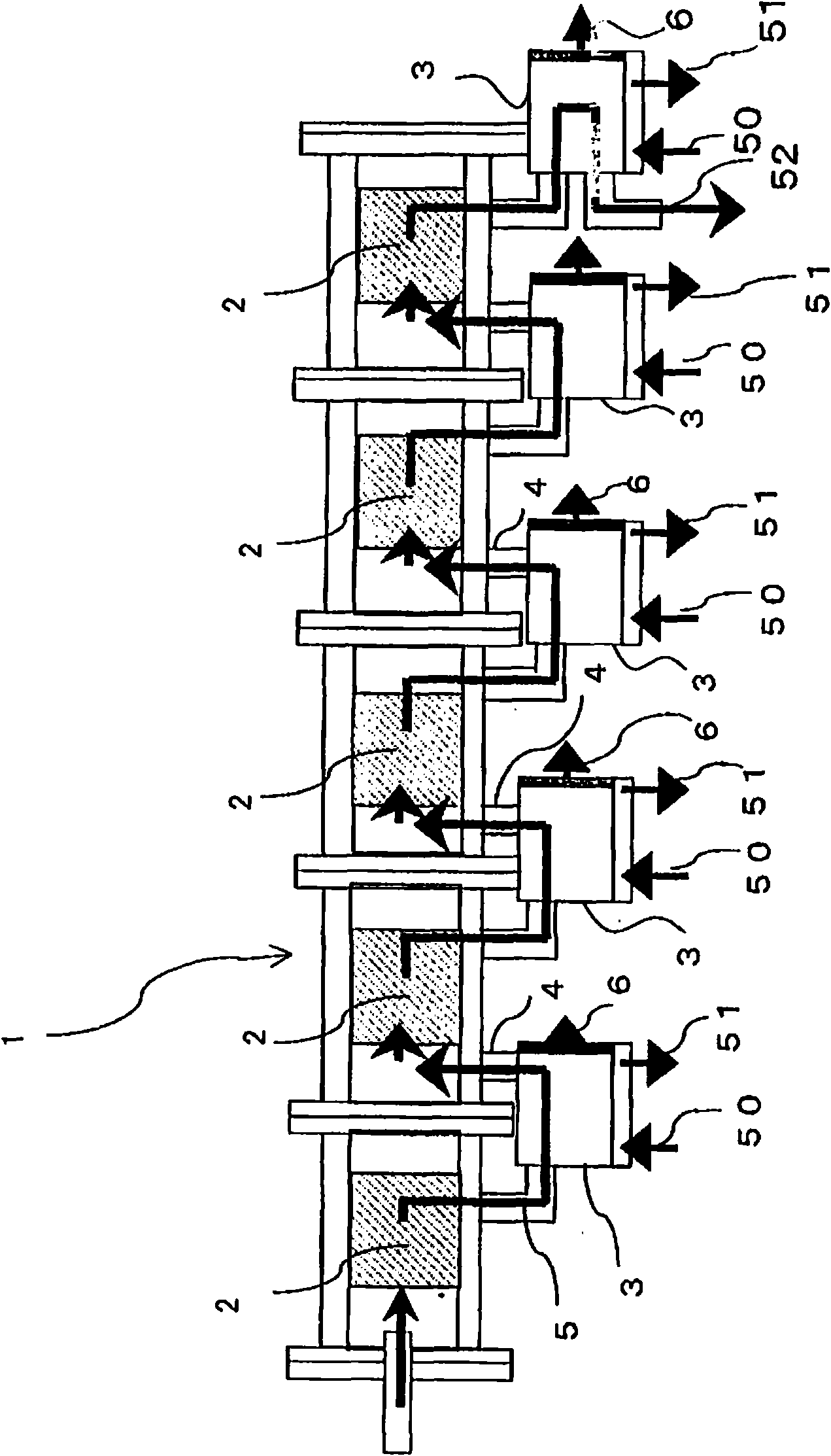 Apparatus and process for production of liquid fuel from biomass