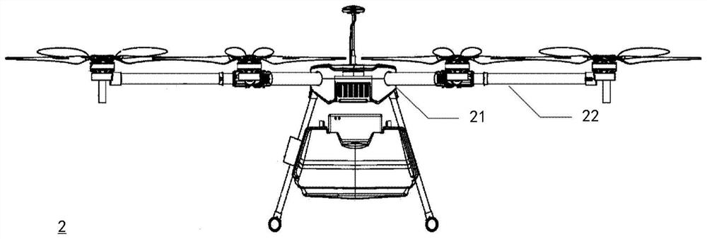 Rack and unmanned aerial vehicle