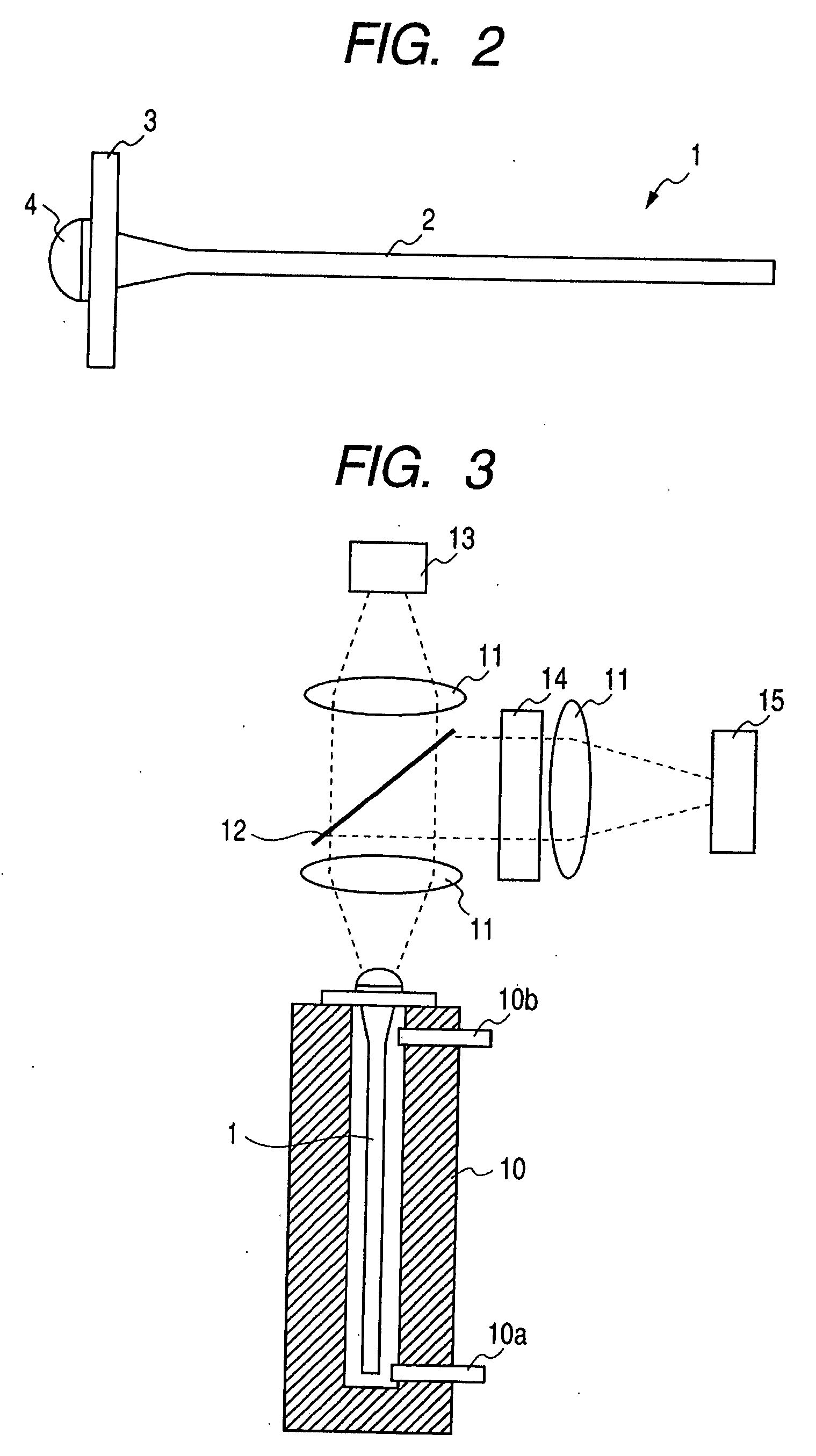 Measuring probe and production process thereof