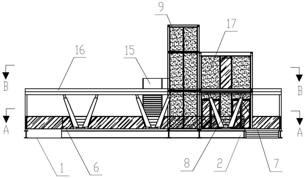 Modular boarding island