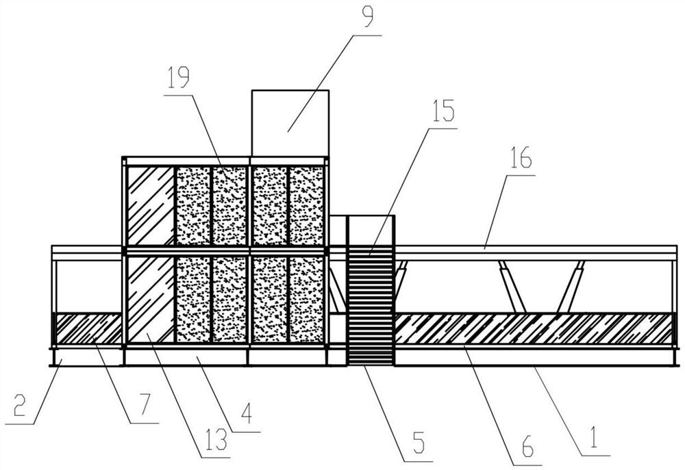 Modular boarding island